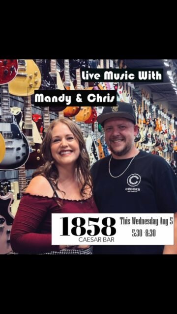 1858 Waterloo!  Caesars are so so good 🍹🍺 Come on Byyy for Drinks and Great Music 🎵  This Wednesday.  5:30 -8:30  @1858caesarbar_waterloo @mandyyychris