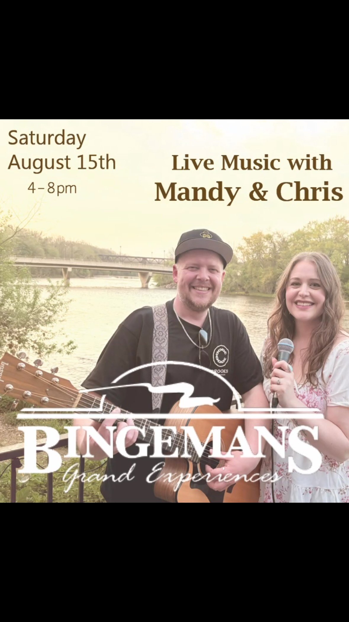 TODAYYYY :) 4-8 Come on byyyy. @bingemans @mandyyychris