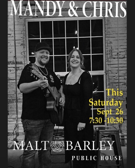 Malt and Barley! Tomorrow!  Excited to see you there!! ❤️🍻 @maltandbarley @mandyyychris