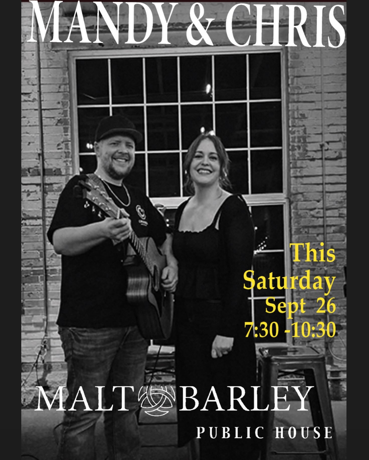 Malt and Barley! Tomorrow!  Excited to see you there!! ❤️🍻 @maltandbarley @mandyyychris
